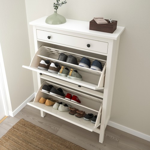 IKEA HEMNES Shoe Cabinet 2 Storage Organisation Urban Sales
